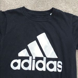 women’s adidas black t-shirt
